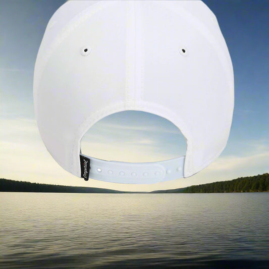 White/ Navy/ White/ Red - BACK