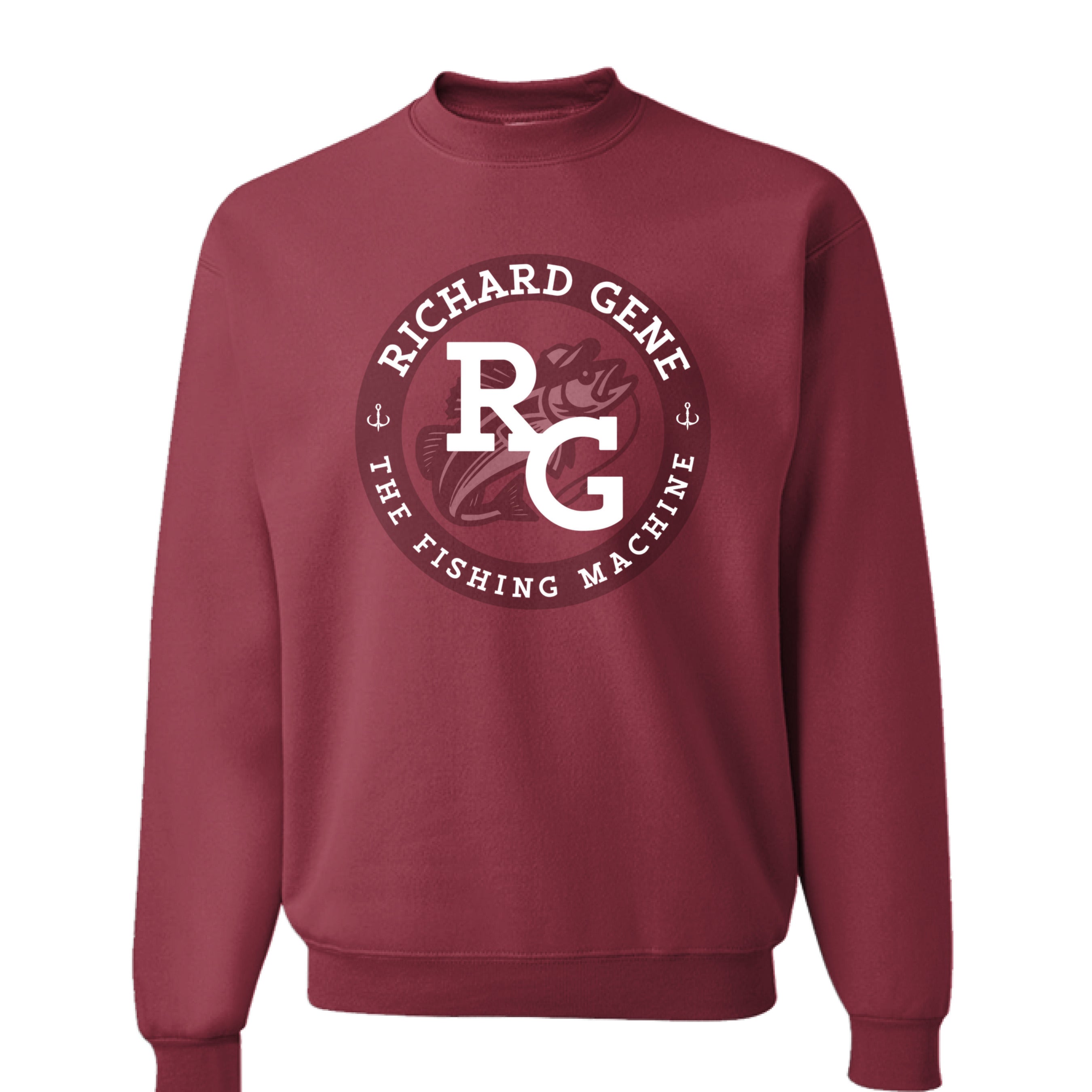 Richard Gene Circle Logo Crew Neck Sweatshirt (14 Colors